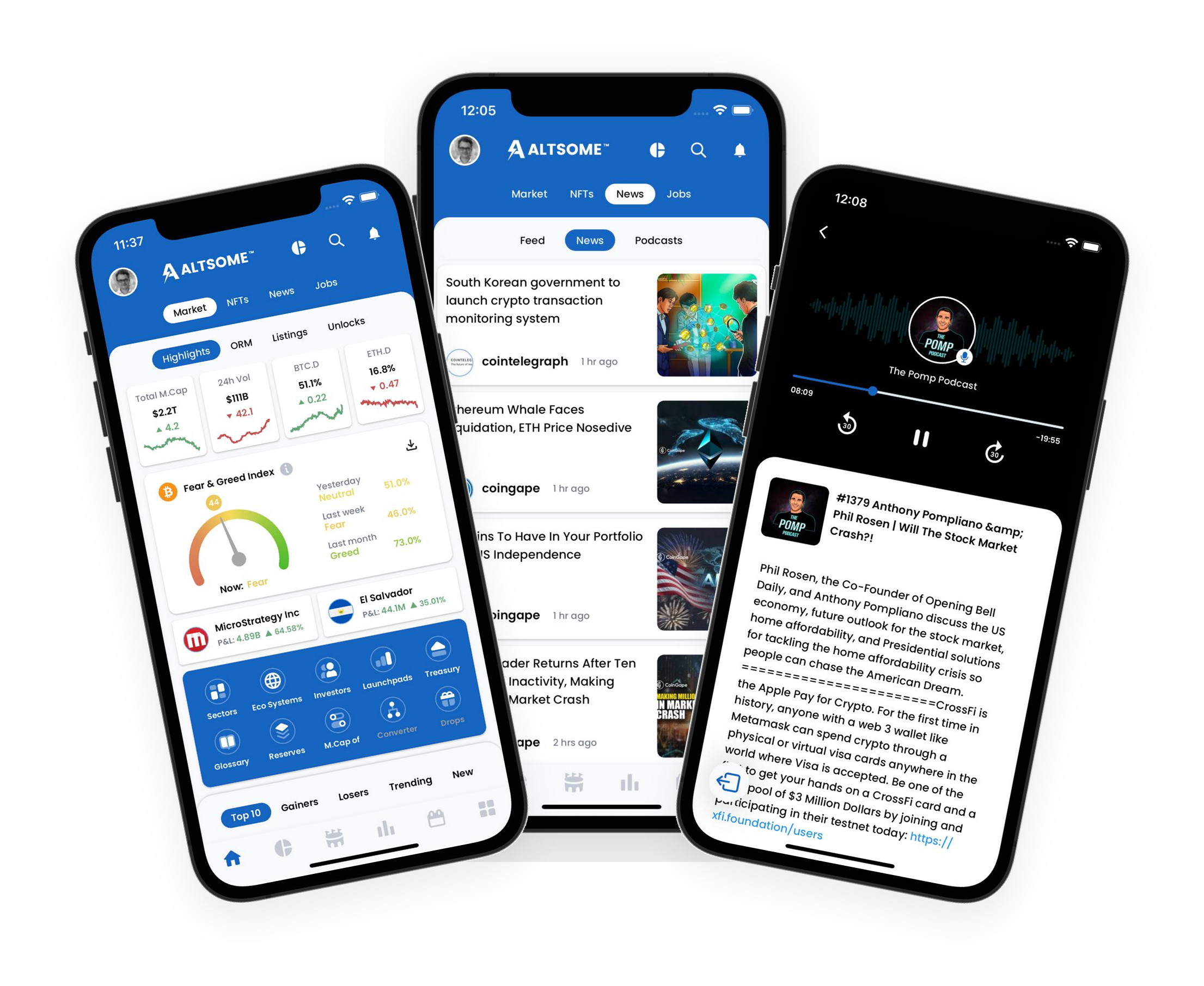 Crypto App preview
